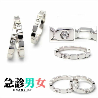 任兩件$299免運★一件價$149★惡南宅急店【0326C】正韓劇 急診男女 宋智孝吳珍熙崔振赫吳昌敏水鑽情侶對戒 單戒價