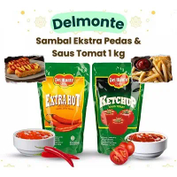Saus Delmonte 1 kg saus tomat /saus extra pedas/saus serbaguna