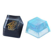 Resin KeyCaps for Cherry MX Keyboard Decorate Office School Black/Blue 594A