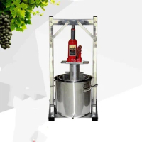 12/22/36L Manual Hydraulic Fruit Squeezer Stainless Steel Juice Squeezer for Fresh Honey Grape Blueberry Mulberry Presser juicer