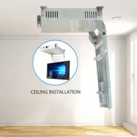 32-70 inch LCD TV Hanger 0-105 ° Flipped Inner Flipped Ceiling TV Hanger Remote Control TV Bracket