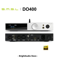 SMSL DO400 Balanced Audio Decoder DAC AMP Headphone Amplifier ES9039MSPRO chip MQA-CD Digital Headphone Power Bluetooth 5.1