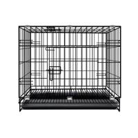 Stainless Steel Pet Kennel Breathable Metal Mesh Cage luxury small pet dog cages For Sale