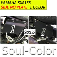 Motorcycle Accessories Cafe Racer PLAT BODY SAMPING SIDE NO. Number PLATE BLACK For YAMAHA XSR155 XSR-155 XSR 155 2019 2020 2021