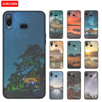 JURCHEN Beautiful Print Phone Case For Samsung Galaxy A6s Case G6200 Silicone TPU Soft Cover For Samsung A6S A6 S 2018 Coque