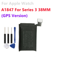 A1847 For Apple watch 3 38mm Series 3 GPS Version Battery GPS A1847 262mAh + Free Tools