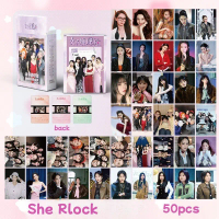 การ์ด Lomo She Rlock จีน 50 ชิ้น นักแสดง Stephy Qi Wei Kitty Zhang Yuqi Shirley Li Yitong โฮโลแกรม ก