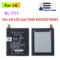 2500mAh BL-T11 BLT11 BL T11 Replacement Batteries For LG L22 isai F340 EAC62218301 Mobile Phone Battery +Tools