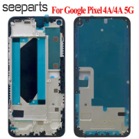 NEW Frame For Google Pixel 4a Middle Frame Plate Housing Bezel LCD Support Mid Faceplate Bezel Pixel 4A 5G Middle Frame