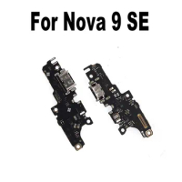 Fast USB Charging Port Dock For Huawei Nova 9 SE 9SE Mic Microphone Connector Board Flex Cable Repair Parts