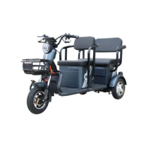 500W Convenient travel two-row seat electric tricycle 3 wheel electric scooter for adults