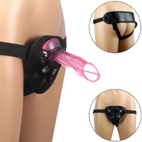 Strap On Dildo Adjustable pants Harness Lesbian dildo Anal Toy For Women Female Masturbator Sex Toys Dildo Butt Plug no Vibrator