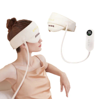 【日本 REGULIS】AI Plus升級款頭眼美顏舒壓按摩器GSN2401/米(頭部按壓 眼部按摩 美顏機 / 母親節禮物)