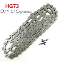Original CN-HG73 Chain 116 Links For DE LX 9 Speed HG73 MTB Mountain Bike Cassette Freewheel Chain 9/10 Speed Bicycle Chain