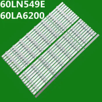 20PCS LED Backlight Strip For 60LN549E 60LA6200 60LA620S 60LN6150 60LN5710 60LN5600 60LN5400 POLA2.0 60" REV01 HC600DUD SLFP1