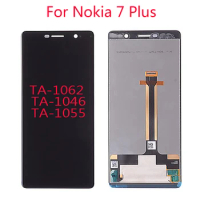 6.0 LCD For Nokia 7 Plus LCD Display Touch Screen With Frame Digitizer Assembly For Nokia 7 Plus TA-1046 TA-1055 TA-106 lcd