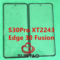 Glass+OCA Replacement LCD Front Touch Screen Glass Outer Lens For Motorola Moto Edge 30 Fusion / S30 Pro XT2243