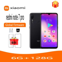 Global rom Xiaomi Redmi Note 7 Pro 6G 128G Message free adapter EU.UK. US, AU