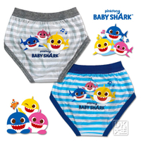 鯊魚寶寶8336純棉三角褲 BABY SHARK內褲 (2件)【DK大王】