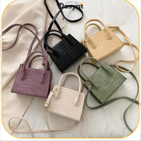 DOS Tas Andin Wanita Micro Hand Bag Mini Croco Rantai Selempang Wanita
