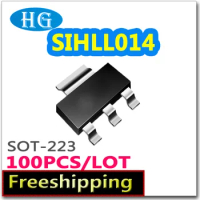 smd SIHLL014 100pcs/lot SOT223 N-channel 60V 2.7A pdf inside mosfet