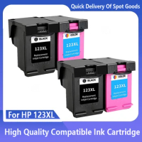 Compatible 123XL Ink Cartridge Replacement For HP123 HP 123 For Deskjet 1110 2130 2132 2133 2134 3630 3632 ENVY 4513 Printer