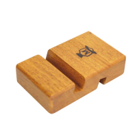 【Mahogany 瑪荷尼家具】全原木 桃花心木 平板架 翻轉手機座60(手機架、名片架)