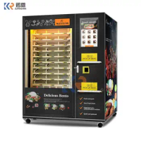 Self Service Lunch Bento Hot Meal Vending Machine With Microwave Heater
