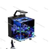 Ultra Clear Glass Mini Salt Water Marine Aquarium Fish Tank For Marine