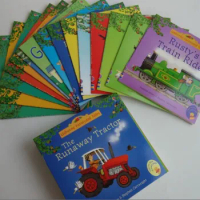 20 Books 15x15cm Usborne Picture Books For Children Kids Baby Famous Story English Tales Series Of Child Book Farm Story