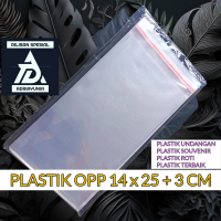 Opp Plastik 14 x 25 cm seal - Plastik Opp 14x25 cm - Plastik Undangan