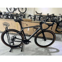 GRAVEL X Carbon Fiber Twitter Gravel Bike Gravel V1 Carbon Fiber Road Bicycle 24 Speed Hydraulic Dis