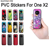 Sunnylife Insta360 One X2 PVC Stickers Protective Film Waterproof Scratch-proof Decals Removable Skin for Insta360 One X2 Access