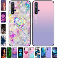 For Realme X3 SuperZoom Case Painted Black Silicone Soft TPU Phone Cover for OPPO RealmeX3 SuperZoom Cases Funda RMX2086 6.6''