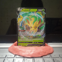 Leafeon V 002/069 RR S6A Pokemon TCG Indonesia Para Eevee Pahlawan