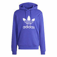 Adidas Trefoil Hoody [IM9398] 男 連帽 上衣 帽T 運動 經典 三葉草 休閒 棉質 藍紫