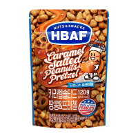 HBAF 焦糖鹽味花生蝴蝶餅(120g)
