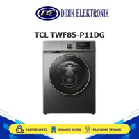 TCL TWF85-P11DG MESIN CUCI P11 Front Loading 8 kg Steam Wash Honeycomb Drum TWF85-P11DG TWF85P11DG