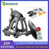 Monorim Rear Air Suspension With Fender for Ninebot MAX G30LP G30D Electric Scooter Support License Warning Plate Parts