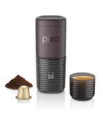 เครื่องชงกาแฟพกพา Pixapresso Electric Portable Espresso Maker ใช้ได้ทั้งกาแฟบดและแคปซูล สีน้ำตาล