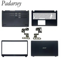 Padarsey LCD Cover For Acer Aspire 3 A315-42 A315-42G A315-54 A315-54K A315-56 N19C1 Rear Lid TOP Case/Front Bezel/Screen Hinges