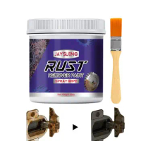Rust Converter For Metal Universal Metal Auto Anti Rust Primer Rust Cleaning Tool With Brush For Railings Car Chains And Garbage