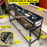 Kompor Seblak + kaki atau meja isi 2 3 4 5 kompor sambal gami kompor hot plate seafood kompor multif
