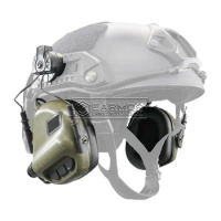 EARMOR OPSMEN M31H MOD4 Military Headset ARC Helmet Rails Electronic Hearing Protector