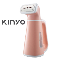 KINYO 手持小巧蒸氣掛燙機-粉色 HMH8460