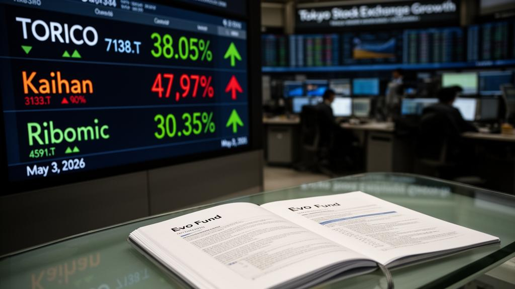 エボ・ファンドがTORICO株を38%超に買い増し、直近1週間でグロース3