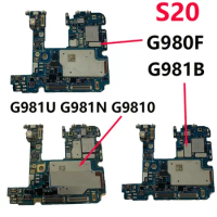 Unlocked Main Motherboard For Samsung Galaxy S20 SM-G980F/DS Dual Sim G981B G981U G9810 4G 5G Logic Board 128GB
