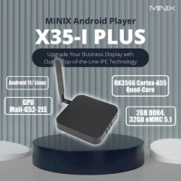 MINIX X35-i Plus WiFi 6 Android11 TV BOX 2GB DDR4 32GB eMMC Media Hub 6 for digital signage