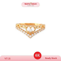 WAHYU REDJO - CINCIN AUREL LOVE 6K EMAS ASLI 100% NON PAMERAN