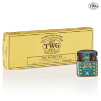 【TWG Tea】純棉茶包果醬雙享禮物組(1837黑茶 15包/盒+茶香果醬口味任選)